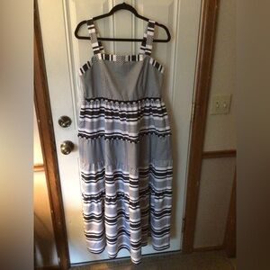 NWT Grace + Karma black and white dress